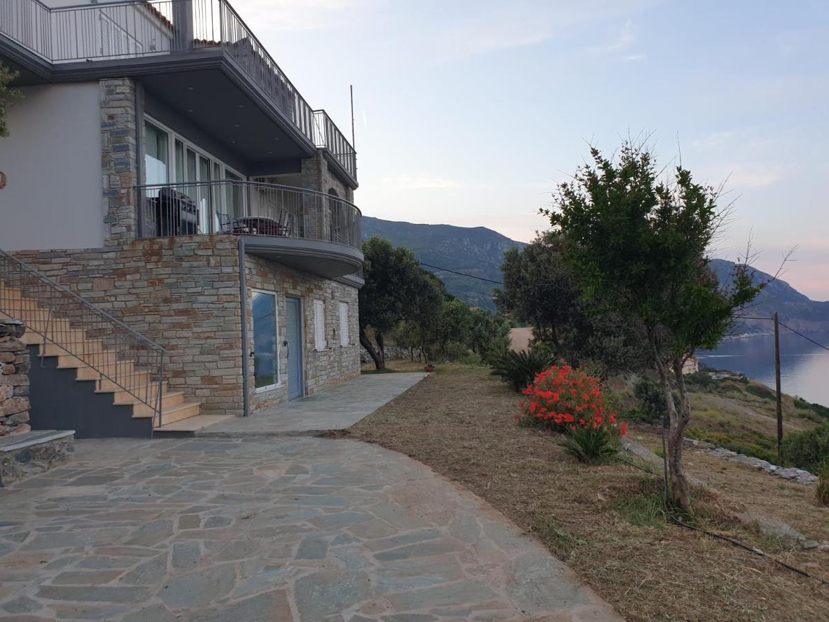 Villa Aegean Balcony Akhladherí Exterior foto