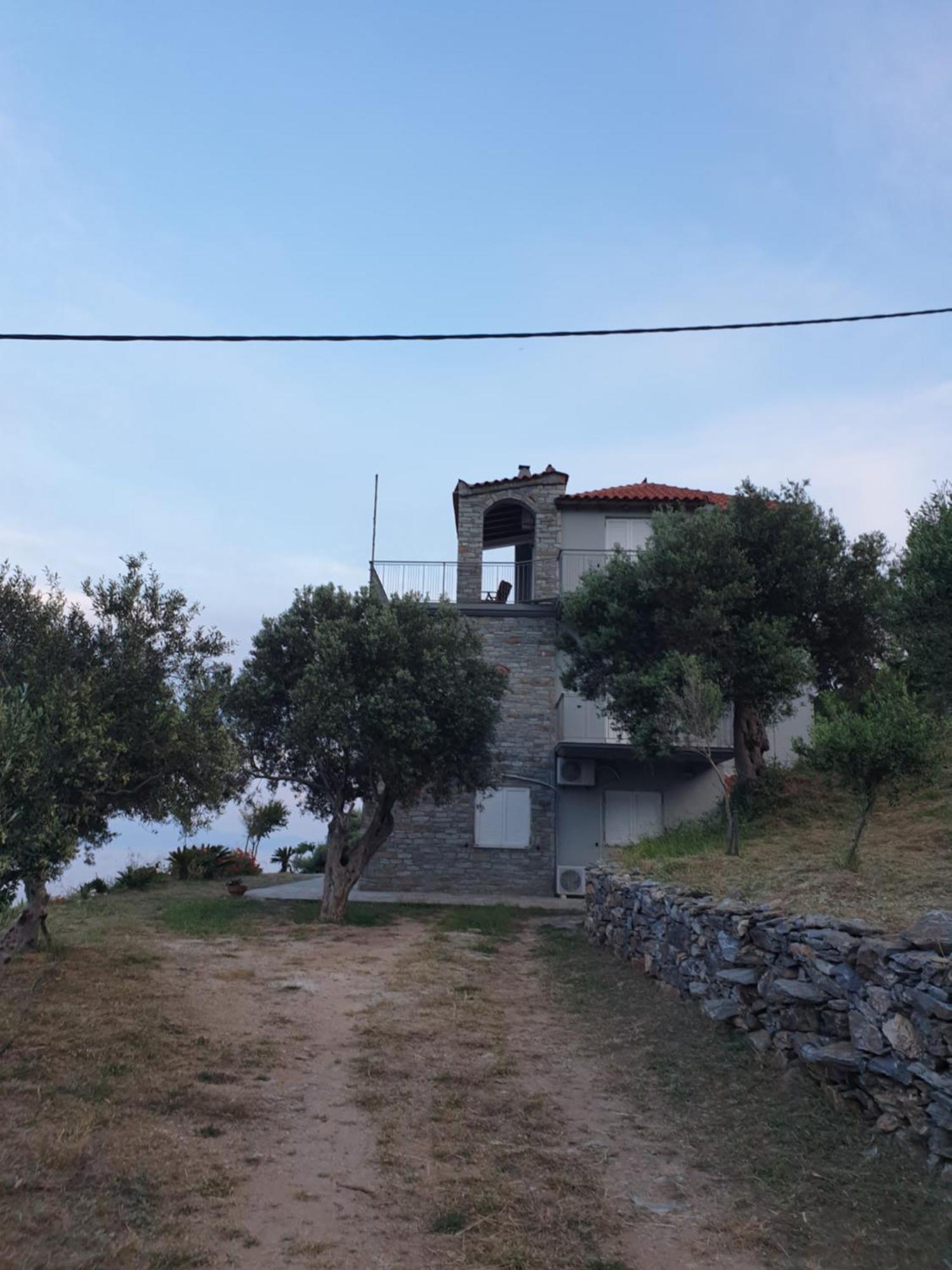 Villa Aegean Balcony Akhladherí Habitación foto