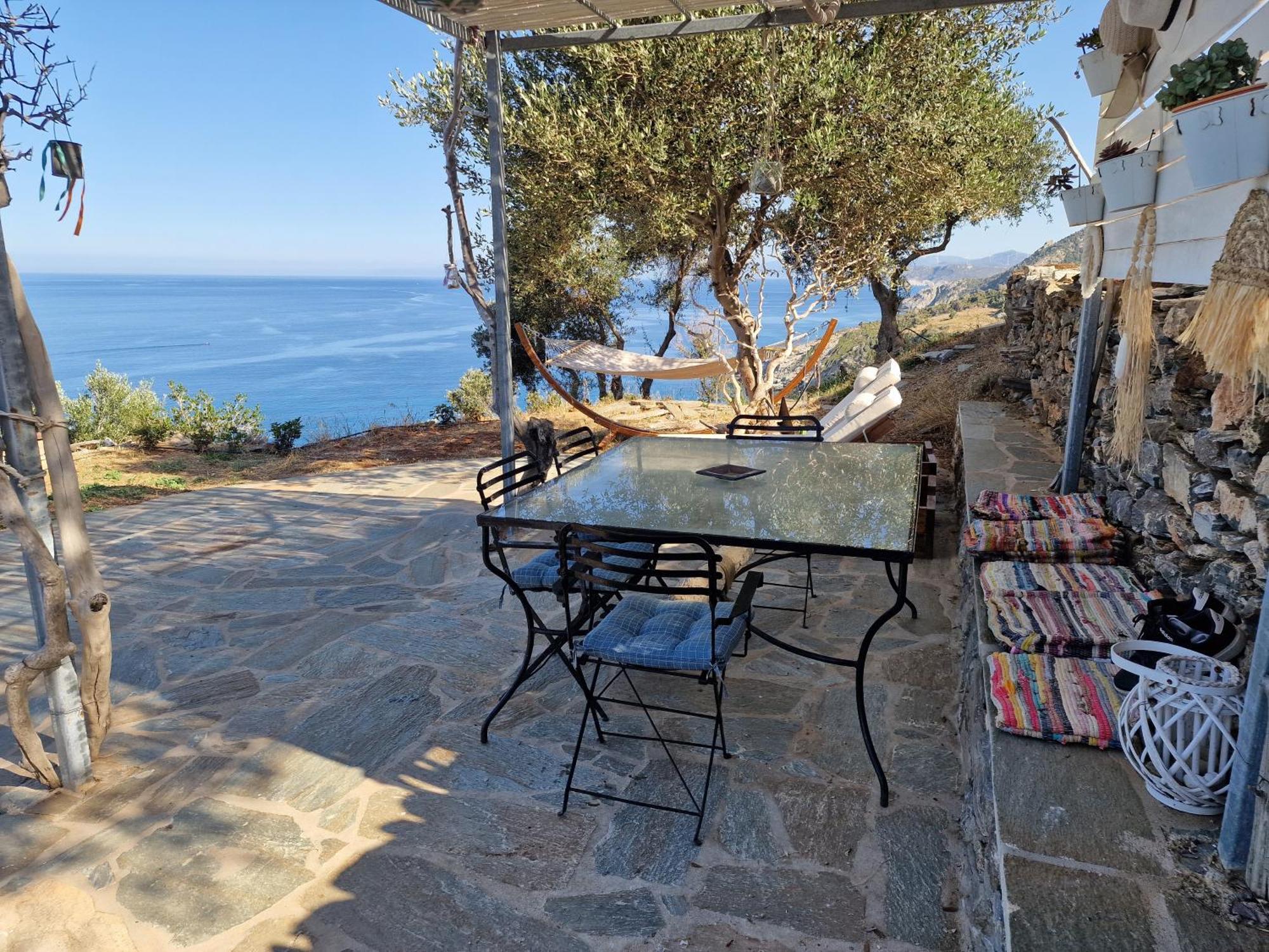 Villa Aegean Balcony Akhladherí Exterior foto